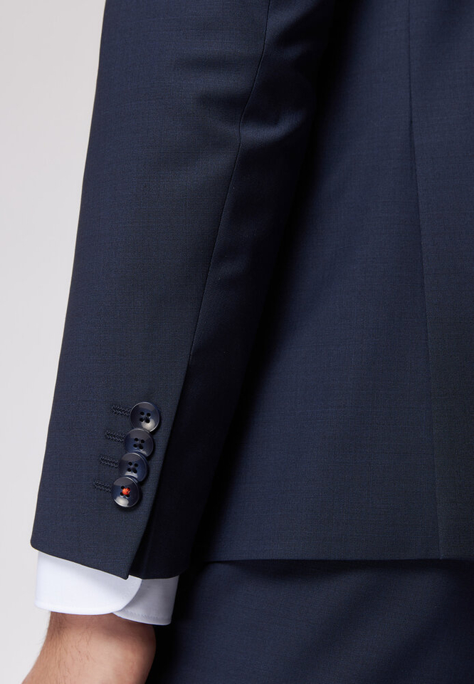 Donkerblauwe blazer EXTRA SLIM Roy Robson 