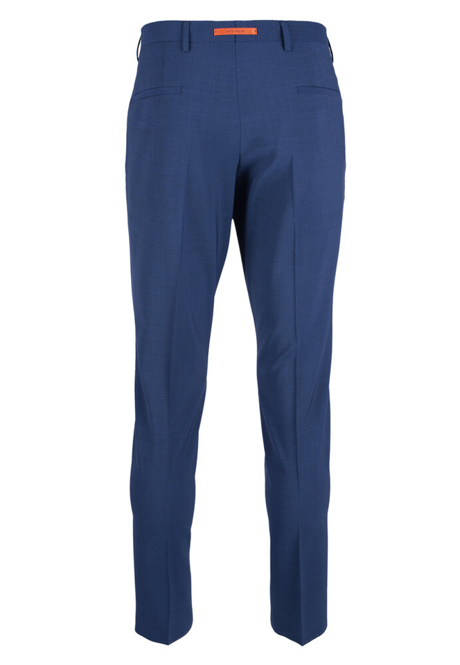 Navyblauwe kostuum broek extra slim Roy robson