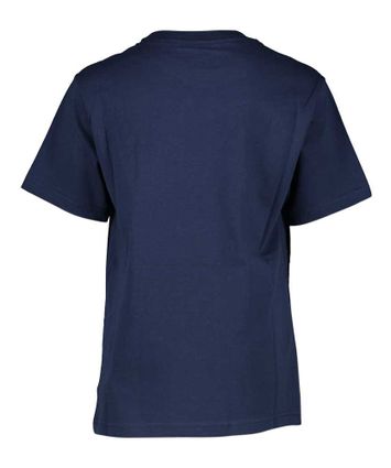 Donkerblauwe t-shirt met korte mouwen en rood logo Ralph Lauren