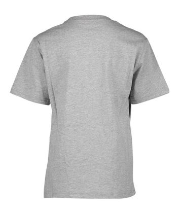 Grijze t-shirt met korte mouwen en blauw logo Ralph Lauren