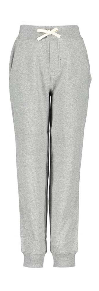 Grijze joggingbroek met blauw logo Ralph Lauren