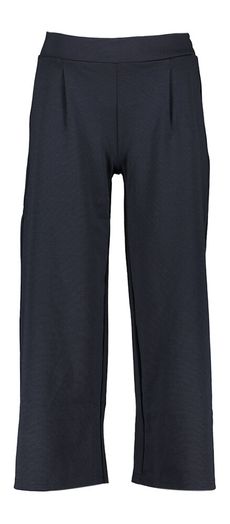Donkerblauwe wijde losse broek KATE WIDE Ichi 