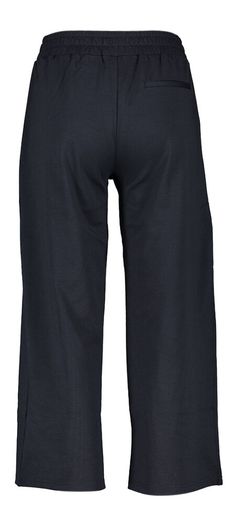 Donkerblauwe wijde losse broek KATE WIDE Ichi 