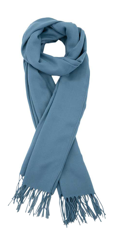 Lichtblauwe pashmina L'Immagine 