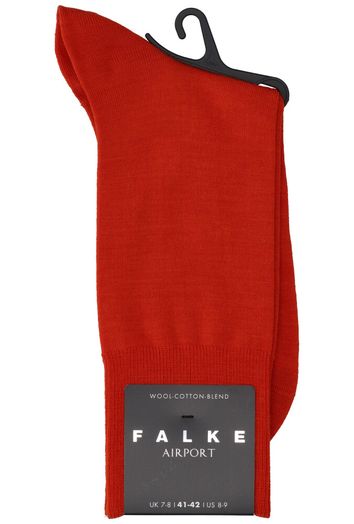 Oranje sokken Airport Falke