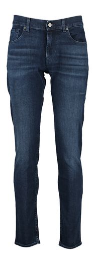 Donkerblauwe tapered jeans For All Mankind 