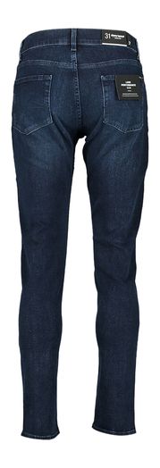 Donkerblauwe tapered jeans For All Mankind 