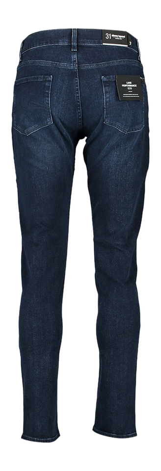 Donkerblauwe tapered jeans For All Mankind