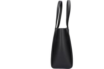 Zwarte midi pyramid handtas Kaai 