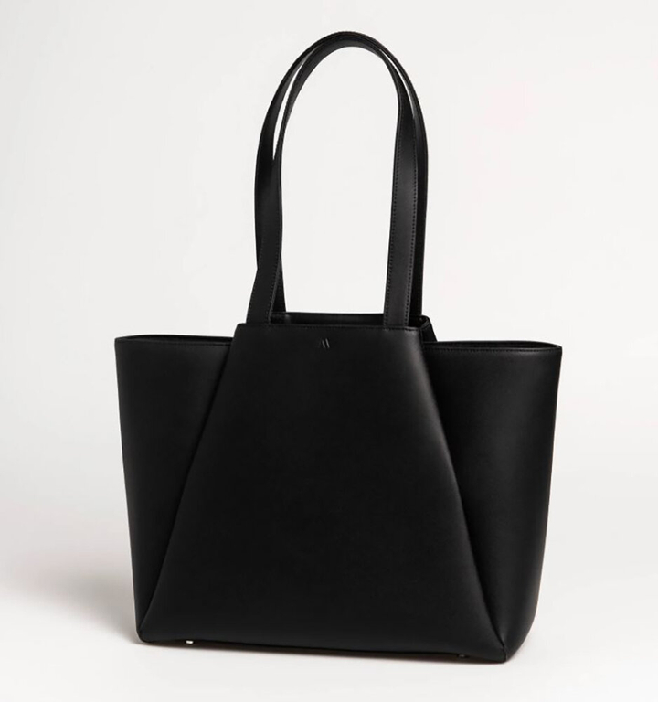 Zwarte shopper NEW PYRAMID KAAI