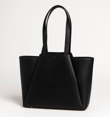 Zwarte shopper NEW PYRAMID KAAI