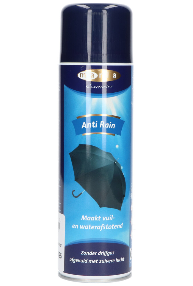 Anti Rain maakt water- en waterafstotend Marla