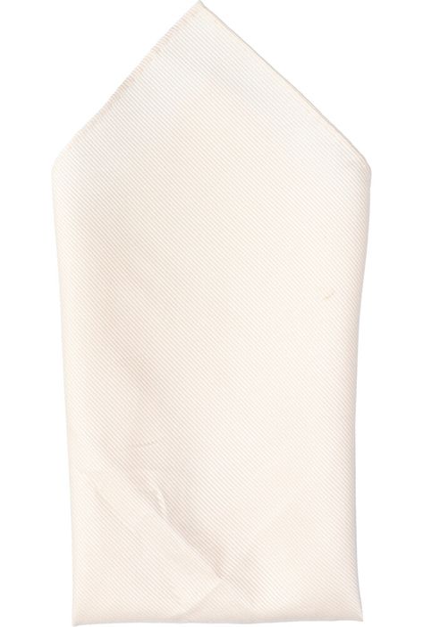 Ecru zijde pochette Profuomo Michaelis