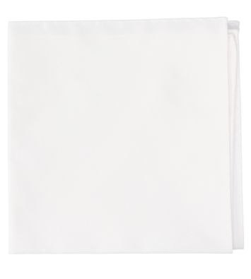 Witte katoenen pochette Profuomo Michaelis 