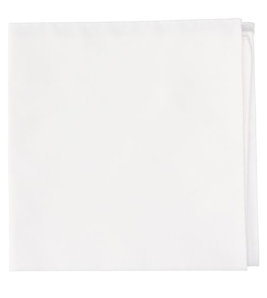 Witte katoenen pochette Profuomo Michaelis