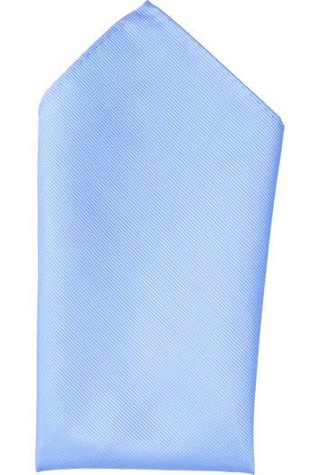 Blauwe zijde Pochette Profuomo Michaelis 