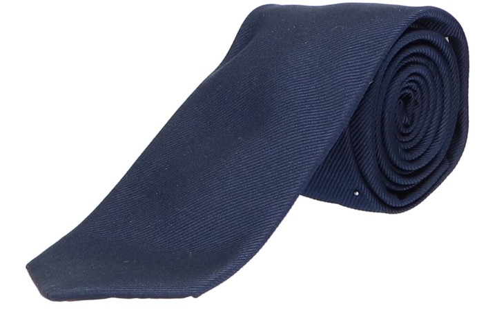 Donkerblauwe stropdas Profuomo Michaelis