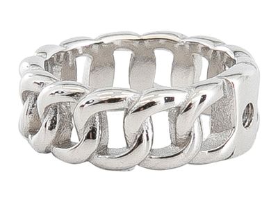 Zilverkleurige ring Liberi Qudo