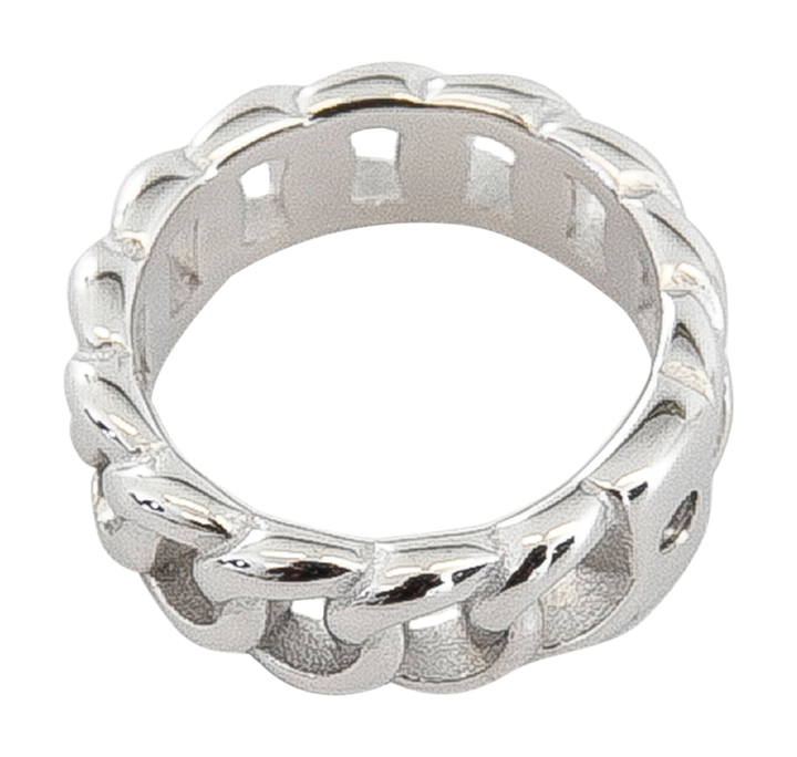 Zilverkleurige ring Liberi Qudo