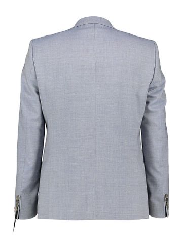 Grijze blazer met detail spelt Digel
