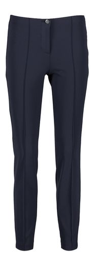 Effen donklerblauwe lange broek Cambio