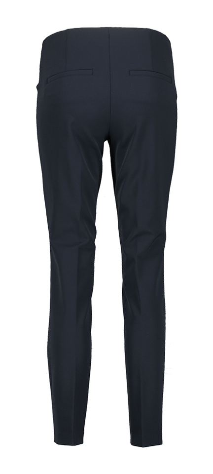 Effen donklerblauwe lange broek Cambio