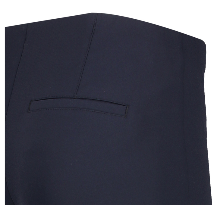 Effen donklerblauwe lange broek Cambio