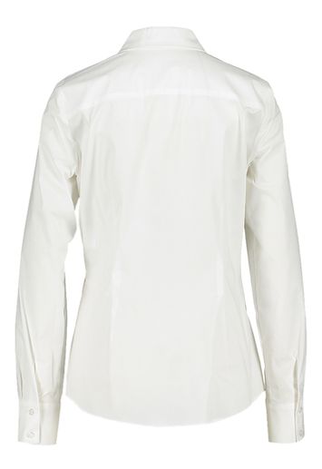 Witte klassieke blouse met knopen Halifax Xandres 
