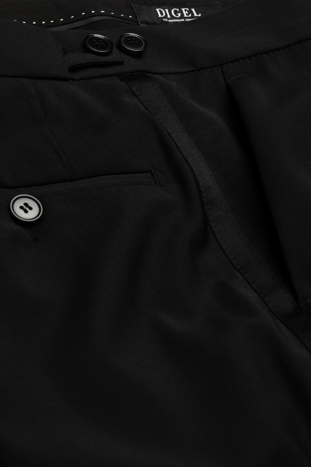 Zwarte smokingbroek Shawn RF Digel
