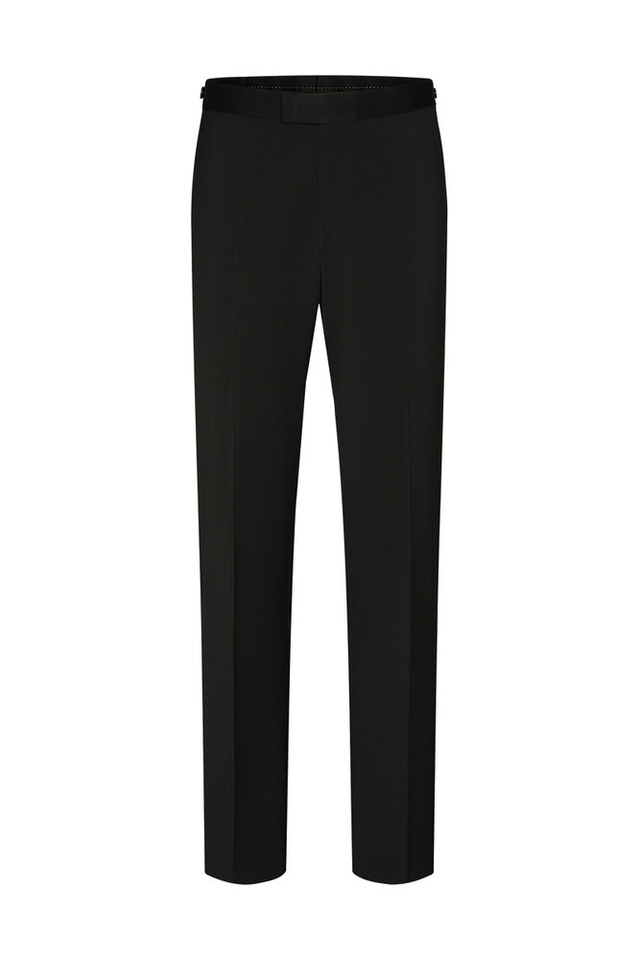 Zwarte smokingbroek Slim Fit Sam Digel 