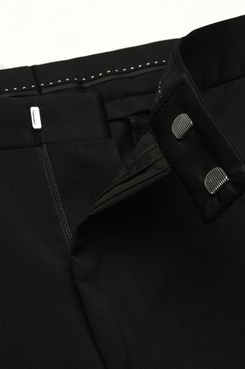 Zwarte kostuumbroek Slim Fit Sam Digel 