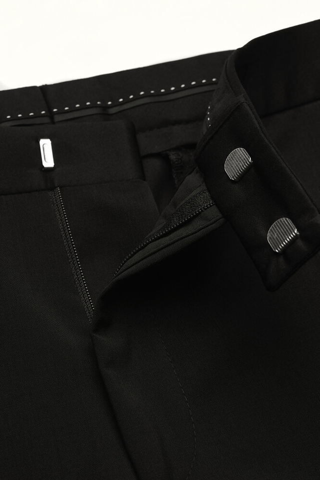 Zwarte smokingbroek Slim Fit Sam Digel 