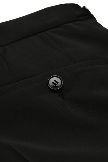 Zwarte kostuumbroek Slim Fit Sam Digel 