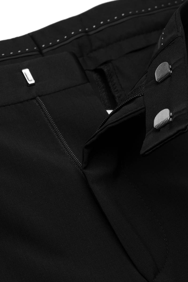 Zwarte smokingbroek Slim Fit Sam Digel 