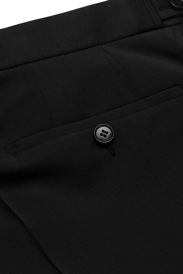 Zwarte smokingbroek Slim Fit Sam Digel 