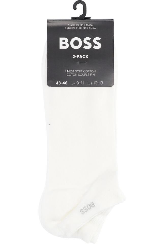 2 paar witte sokken Boss