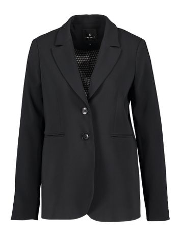 Zwarte geklede blazer Xandres 