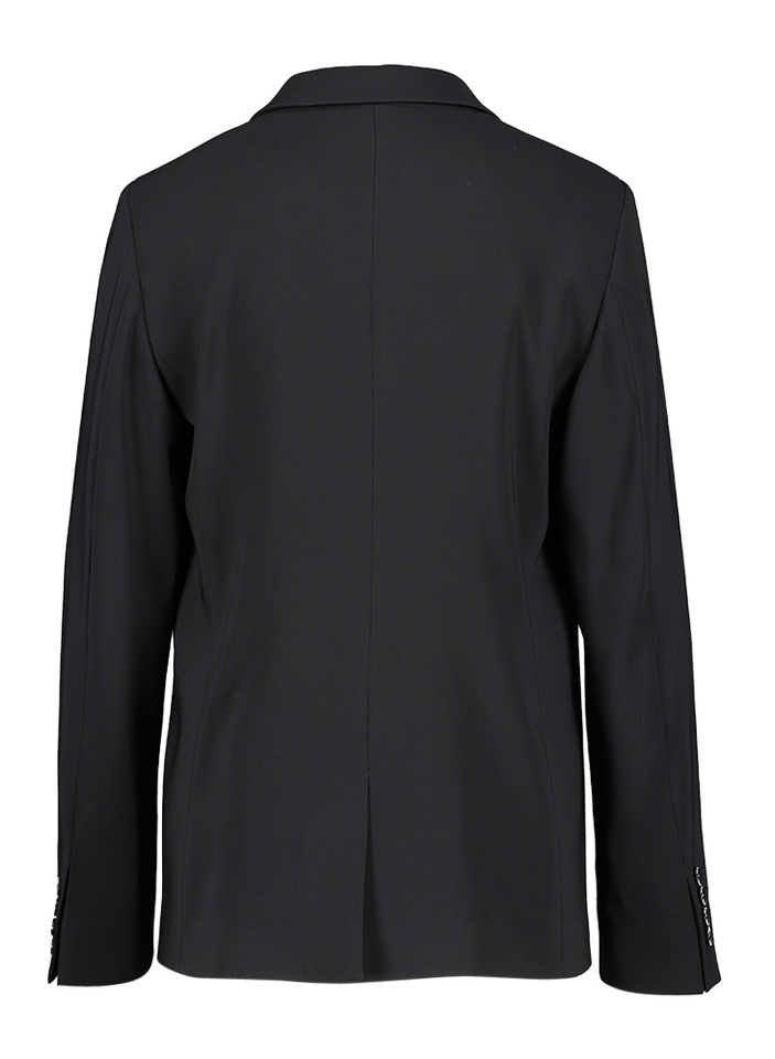Zwarte geklede blazer Xandres