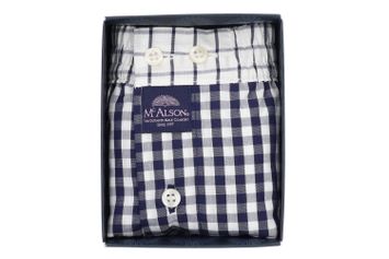 Boxershort met vichy ruitjes Mc Alson 