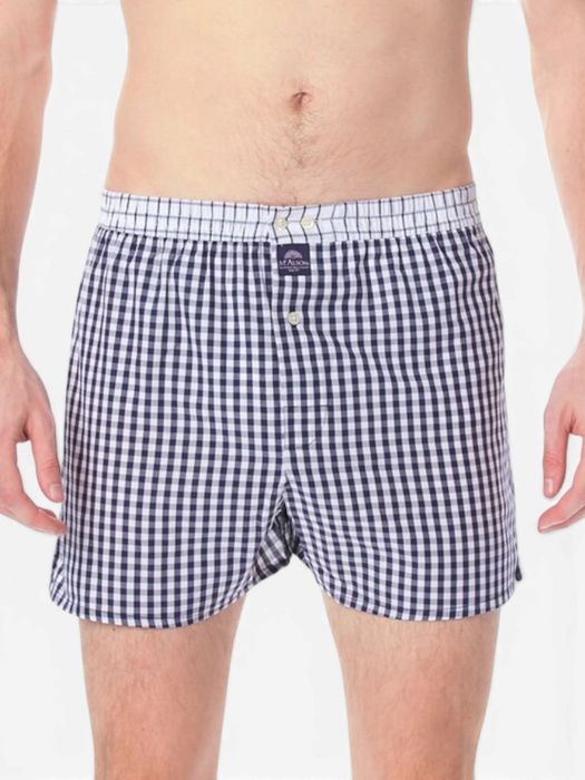 Boxershort met vichy ruitjes Mc Alson