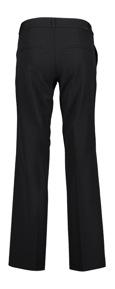 Zwarte broek met wijde pijpen Relaxed Fit Rosner