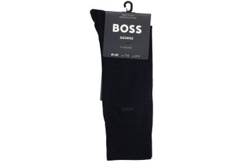 Donkerblauwe sokken met stippen Boss