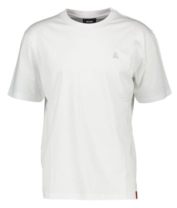 Witte t-shirt met ronde hals en korte mouwen Antwrp
