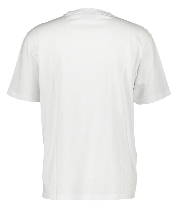 Witte t-shirt met ronde hals en korte mouwen Antwrp