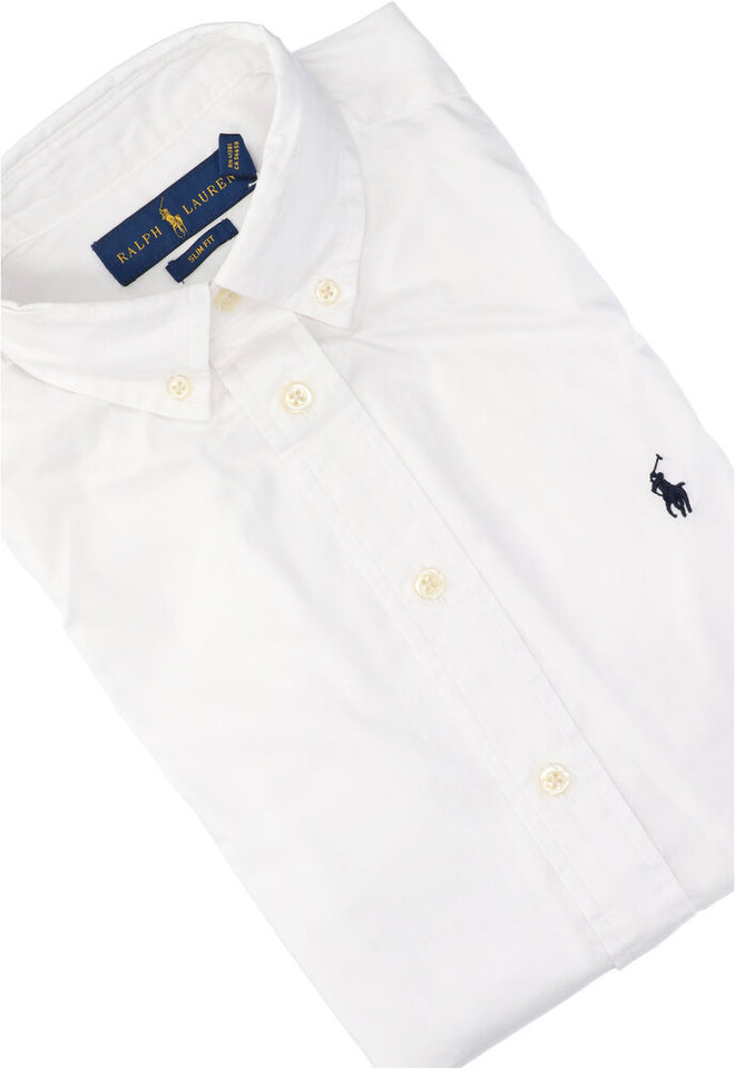 Wit  Oxford overhemd Ralph Lauren