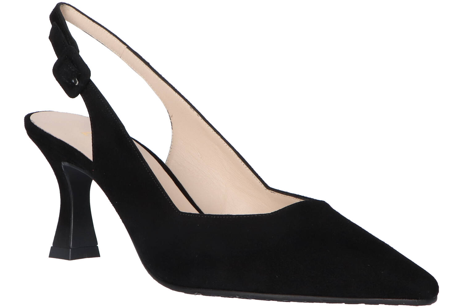 Zwarte pumps met riempje sale