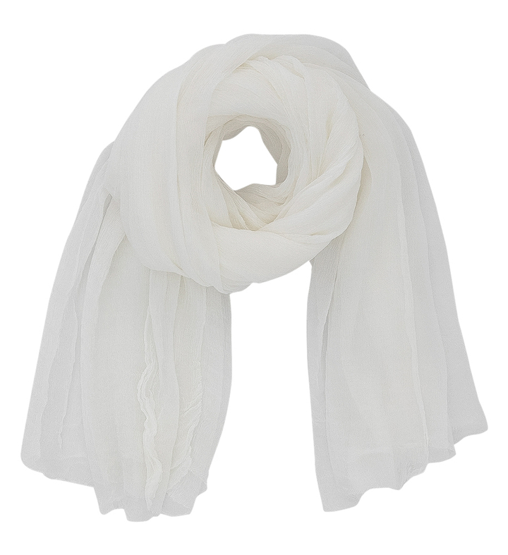 Witte sjaal L'immagine 