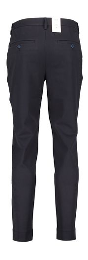 Deep navy lange broek Plain