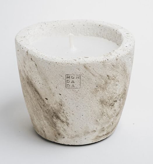 Outdoor- urban kaars -small- Neutral (ecru) Mon Dada Deco 3