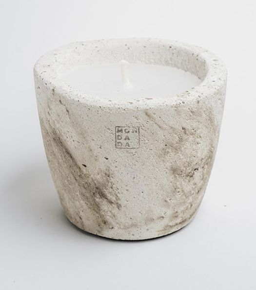 Outdoor- urban kaars -small- Neutral (grijs) Mon Dada Deco 3